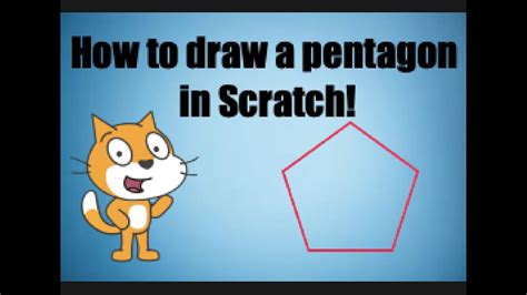 How To Draw A Pentagon In Scratch Youtube