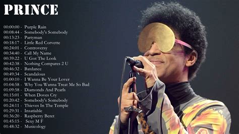 The Best Of Prince Album Ever Prince Greatest Hits Playlist Of All
