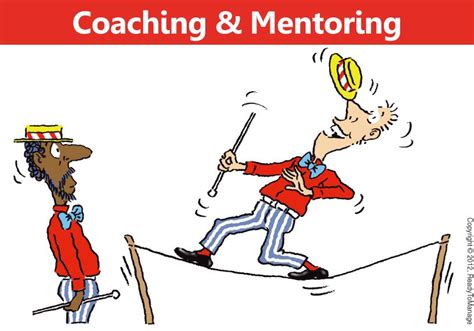Coaching And Mentoring Cartoon Coaching Is An Open Ended Process In