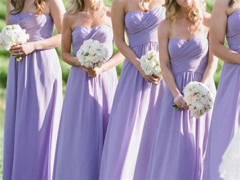 Which Color Should Your Bridesmaids Wear Lavender Bridesmaid Dresses