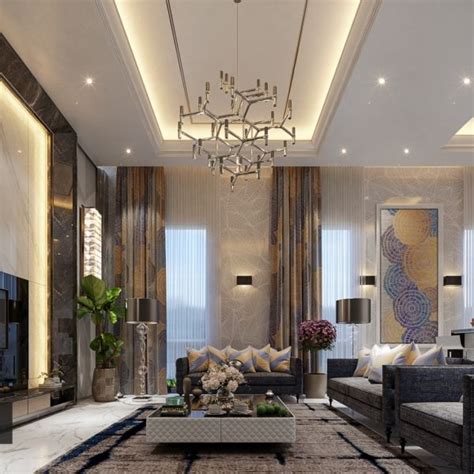 Modern Villa Design Saudi Arabia Itqan 2010 Hall Interior Design