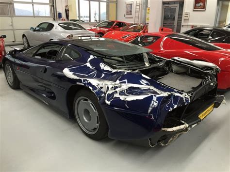 Wrecked Jaguar Xj220 Supercar Selling For €200000 In Germany