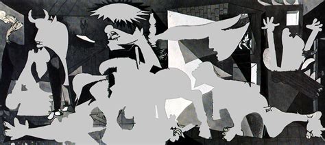 Picasso created this work to the german bombing of queering. Analyse de Guernica de Pablo Picasso - denez.com