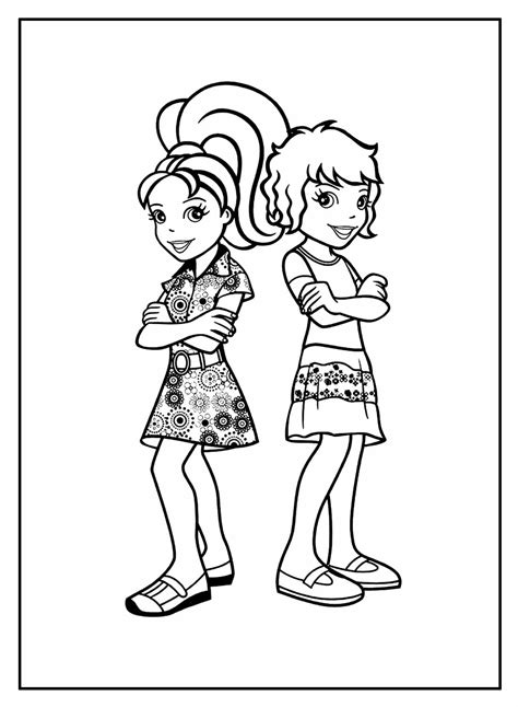 Desenhos Da Polly Pocket Para Colorir Bora Colorir