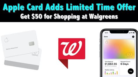 Check spelling or type a new query. {QUICK TIP} Apple Card Adds $50 Sign-Up Bonus at Walgreens (June 2020) - YouTube