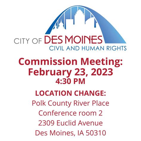 City Of Des Moines On Twitter Rt Yourrightsdsm Meeting Location