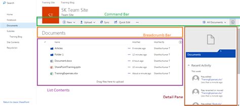 Sharepoint Document Library In Modern Look