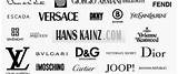 Photos of Fashion Brand Logos