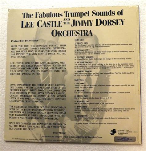 Fabulous Trumpet Sounds Of Lee Castle And The Jimmy Dorsey Orchestra