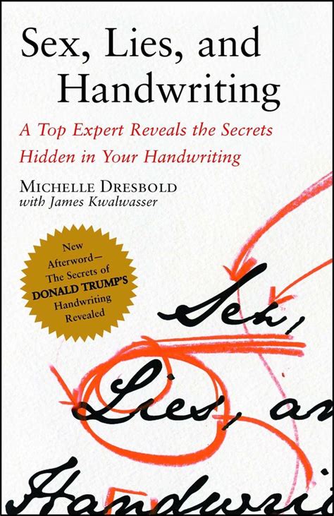 Sex Lies And Handwriting Book By Michelle Dresbold James