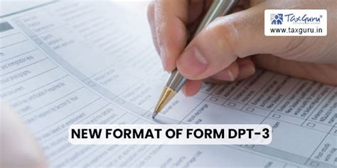 New Format Of Form Dpt 3