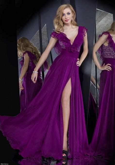 Alternativas De Vestidos De Moda Largos Vestidos Moda 2016 2017 Purple Prom Dress