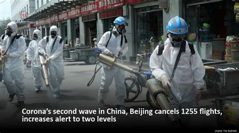 Second Wave Of Coronavirus In Chinas Beijing Cancels 1255 Flights