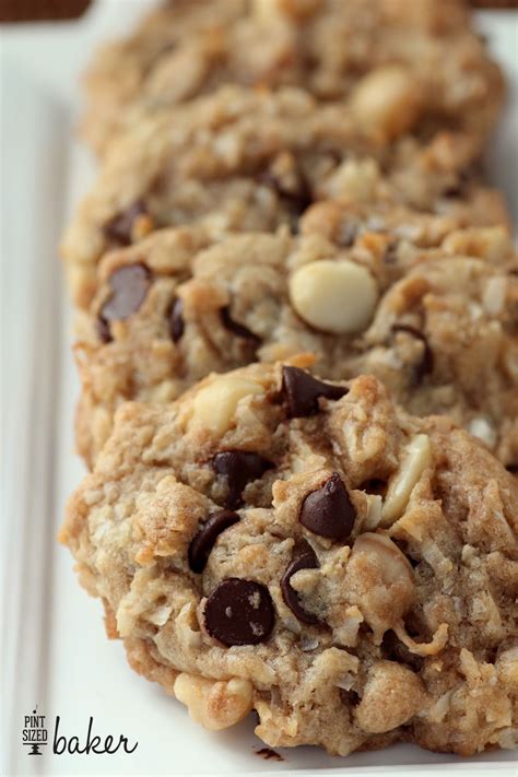 Macadamia Nut Chocolate Chip Cookies With Coconut Pint Sized Baker