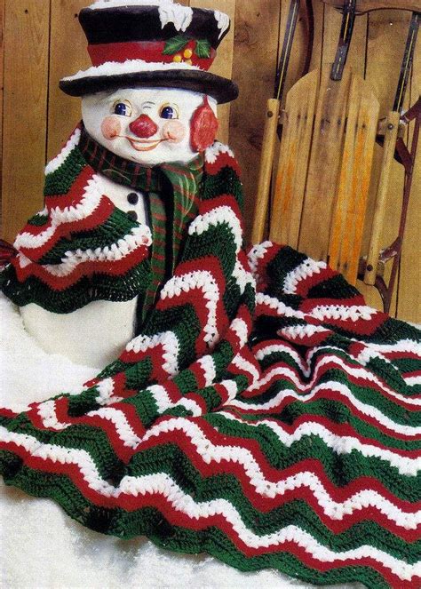 Festive Wonder Of Christmas Afghan Crochet Pattern Afghan Crochet