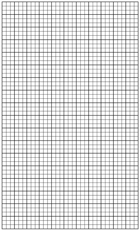 Download Graph Paper Black Lines With Bold Word Excel Pdf