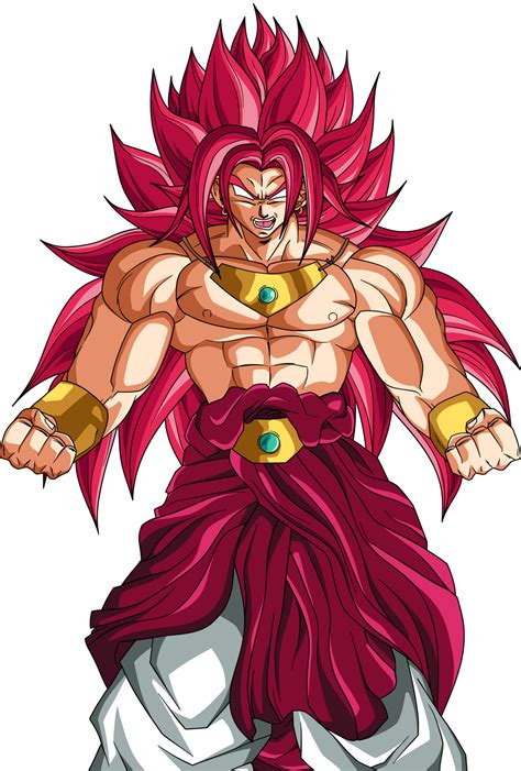 Broly God Red By Dragonballaffinity On Deviantart