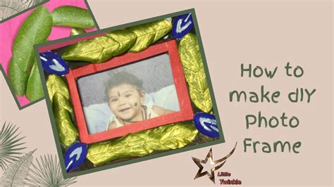 How To Make Unique Photo Frame At Home With Leavesbest Out Of Waste