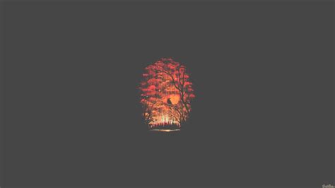 Forest Minimalist Wallpaperhd Artist Wallpapers4k Wallpapersimages