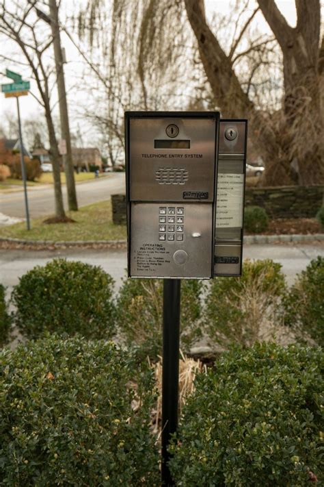 Telephone Entry System For A Private Gated Community In New York Tri