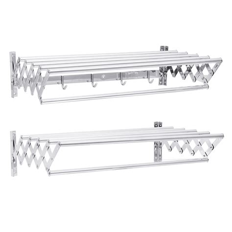 Because of its expandable design, you can use this item easily in any room in your home. Accordion Wall Mounted Drying Rack, Expandable Pull-out ...