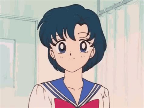 Ami Mizuno Happy GIF Ami Mizuno Happy Sailor Moon objavujte a zdieľajte gify