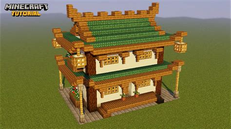 Minecraft How To Build A Korean House Easy Tutorial YouTube