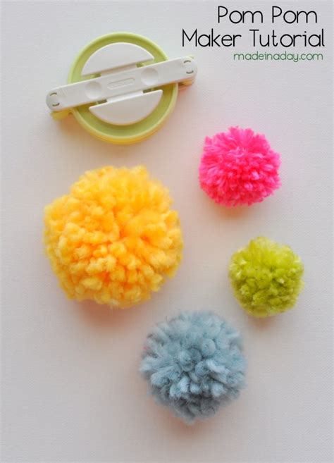 Since a lot of kids' backpacks look the same, we think these keychains are. DIY Pom Pom Keychain