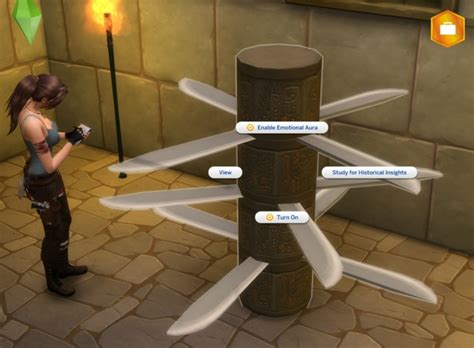 Rotary Totem Sword Trap By Sri At Mod The Sims Sims 4 Updates