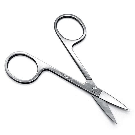 New Makeup Cosmetics Scissors Nose Hair Eyelids Stickers Stainless