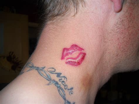 Lip Tattoos On Chest • Arm Tattoo Sites