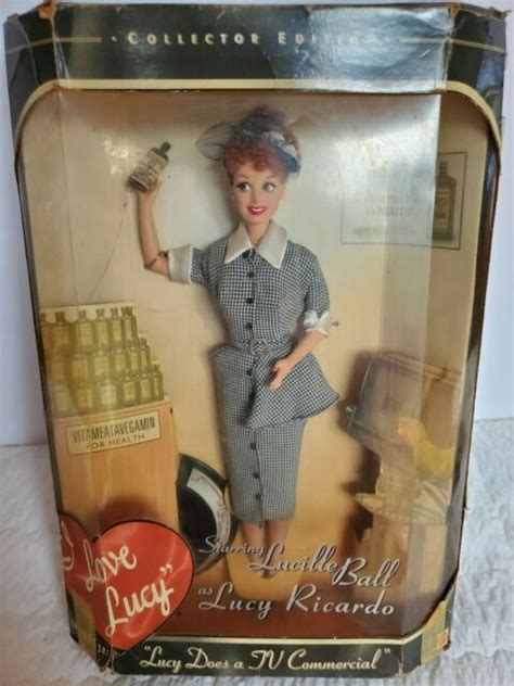 Barbie 1997 I Love Lucy Does A Tv Commercial Doll Episode 30 Mattel