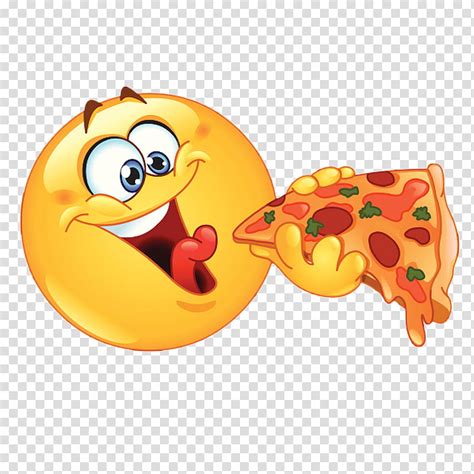 Smiley Face Pizza Emoticon Emoji Food Takeout Smileys Fast Food