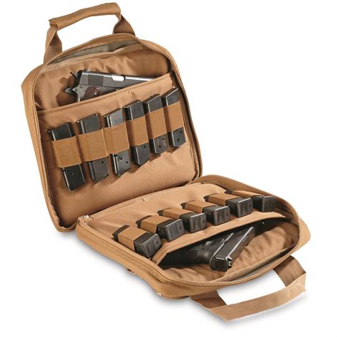 Double Pistol Tactical Gun Case 680205 Gun Cases At Sportsmans Guide