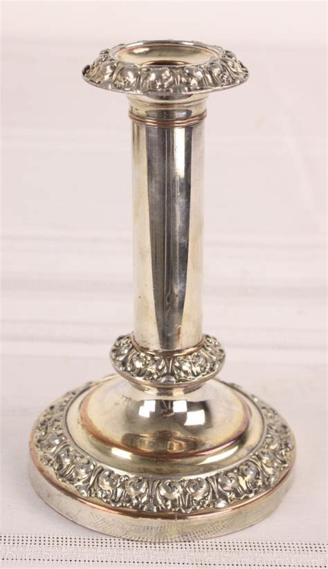 Silver Plated Candlesticks Ner Mitzvah Silver Plated Candlesticks 2