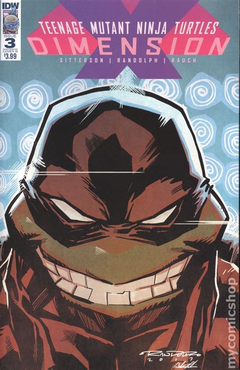 Teenage Mutant Ninja Turtles Dimension X Comic Books Issue 3 2016 2018