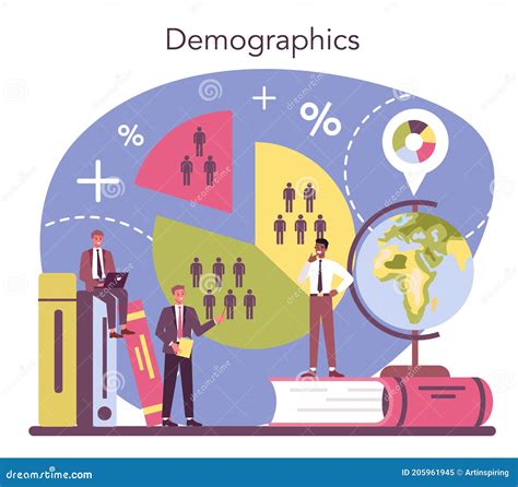 Concepto De Demógrafo Estudio Científico Del Crecimiento Demográfico