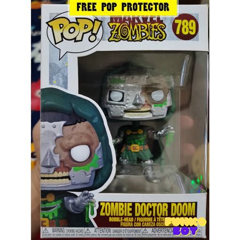 Funko Pop Marvel Zombies Zombie Doctor Doom 789 Shopee Philippines