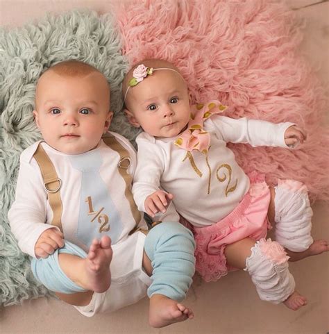 12 A Year Old Adorable Cute Baby Twins Twin Baby Boys Twin Baby