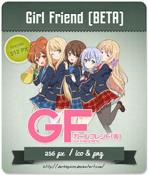 Girl Friend Beta Anime Icon By Darklephise On Deviantart