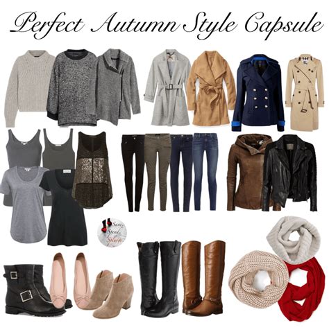 Perfect Fall Capsule Wardrobe • Save Spend Splurge