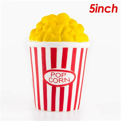 New You Get 1 Cute Jumbo Slow Rising Squishies Scented Popcorn Squishy