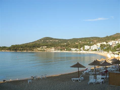 Kavala Beach Photo From Kalamitsa In Kavala