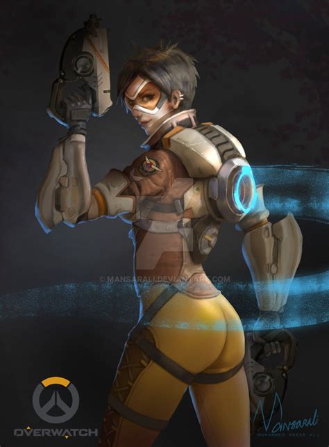 tracer overwatch by mansarali on deviantart