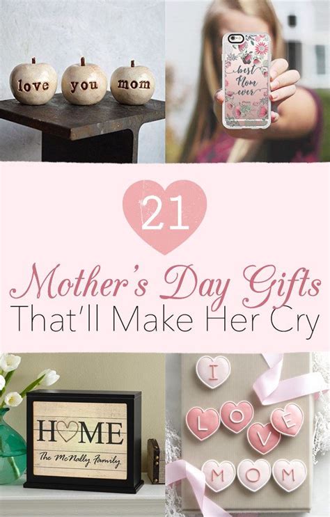 Put a smile on her face this may 12 with a small token of appreciation. 21 Mother's Day Gifts That Will Make Her Cry | Mother's ...