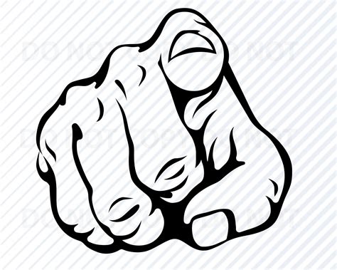 Pointing Finger Svg Vector File Vector Clip Art Finger Pointing The Sexiz Pix