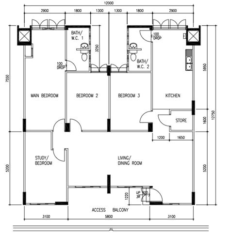 Singapore Hdb Executive Apartment Floor Plan Floor Roma