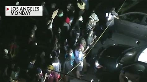 Protests Erupt In Southern Los Angeles After Black Man Killed By