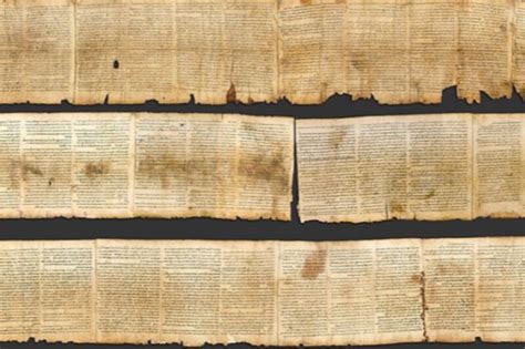 More Than One Scribe Wrote The Text Of A Dead Sea Scroll Handwriting