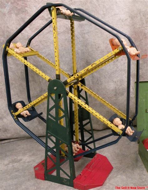 1950s Erector Set Amusement Park Ferris Wheel Lot 114